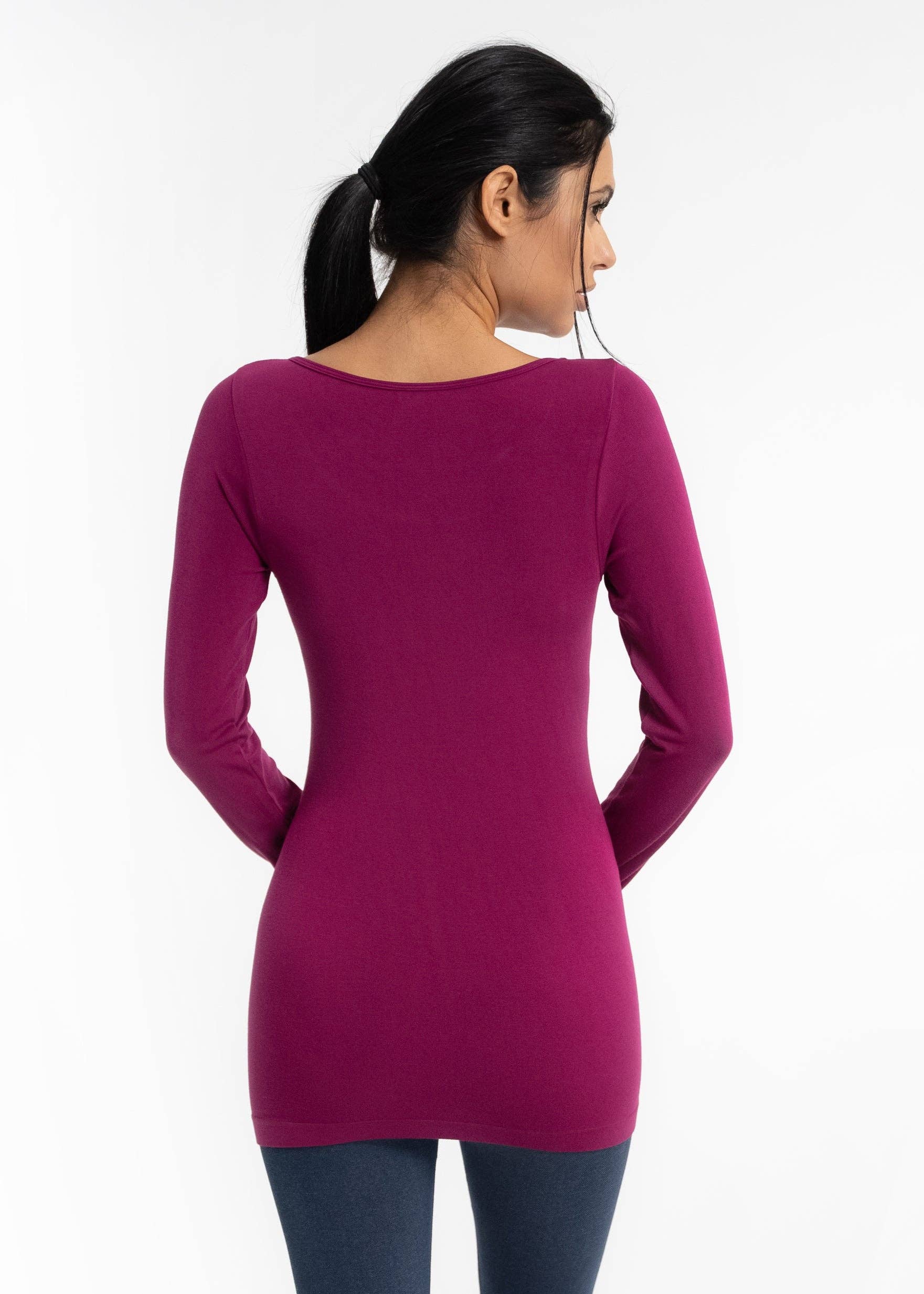 ELIETIAN - Vendita all'ingrosso Maglietta - Donna - Manica Lunga Reversibile98