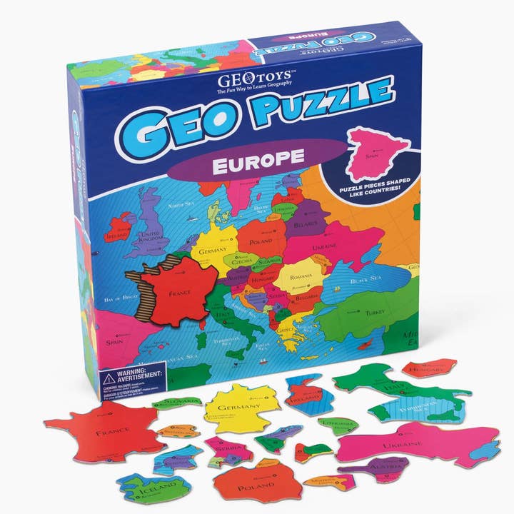 Geotoys - Wholesale Puzzle - Kids - GeoPuzzle Europe