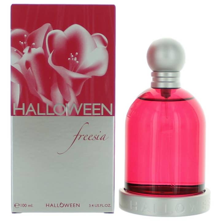 Halloween Freesia di J. Del Pozo, 3.4 oz EDT Spray per Donna per la vendita all'ingrosso da parte di Myco Essentials, LLC