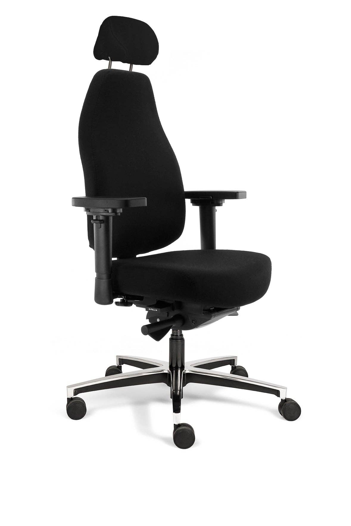 Mijn Werkkamer - Wholesale Chair - High-end Bureaustoel Hypera Pro - Zwart1