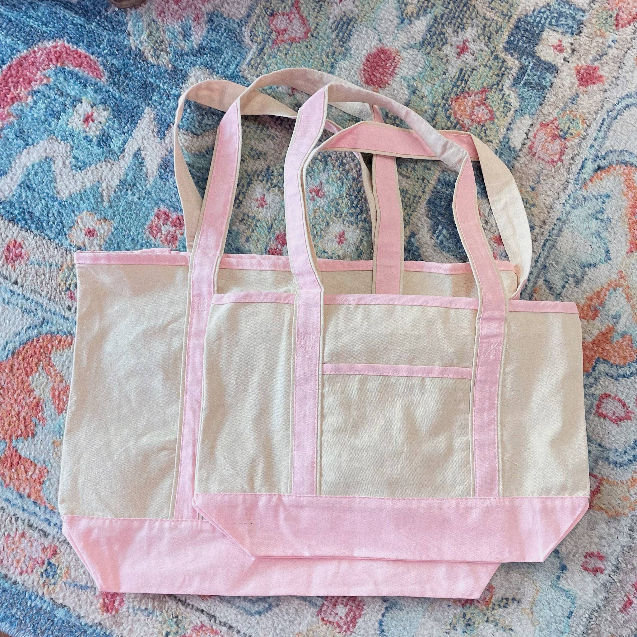 Happy Hour – wholesale Tote bag – Women's – Custom Pink Bow Tote Bag2