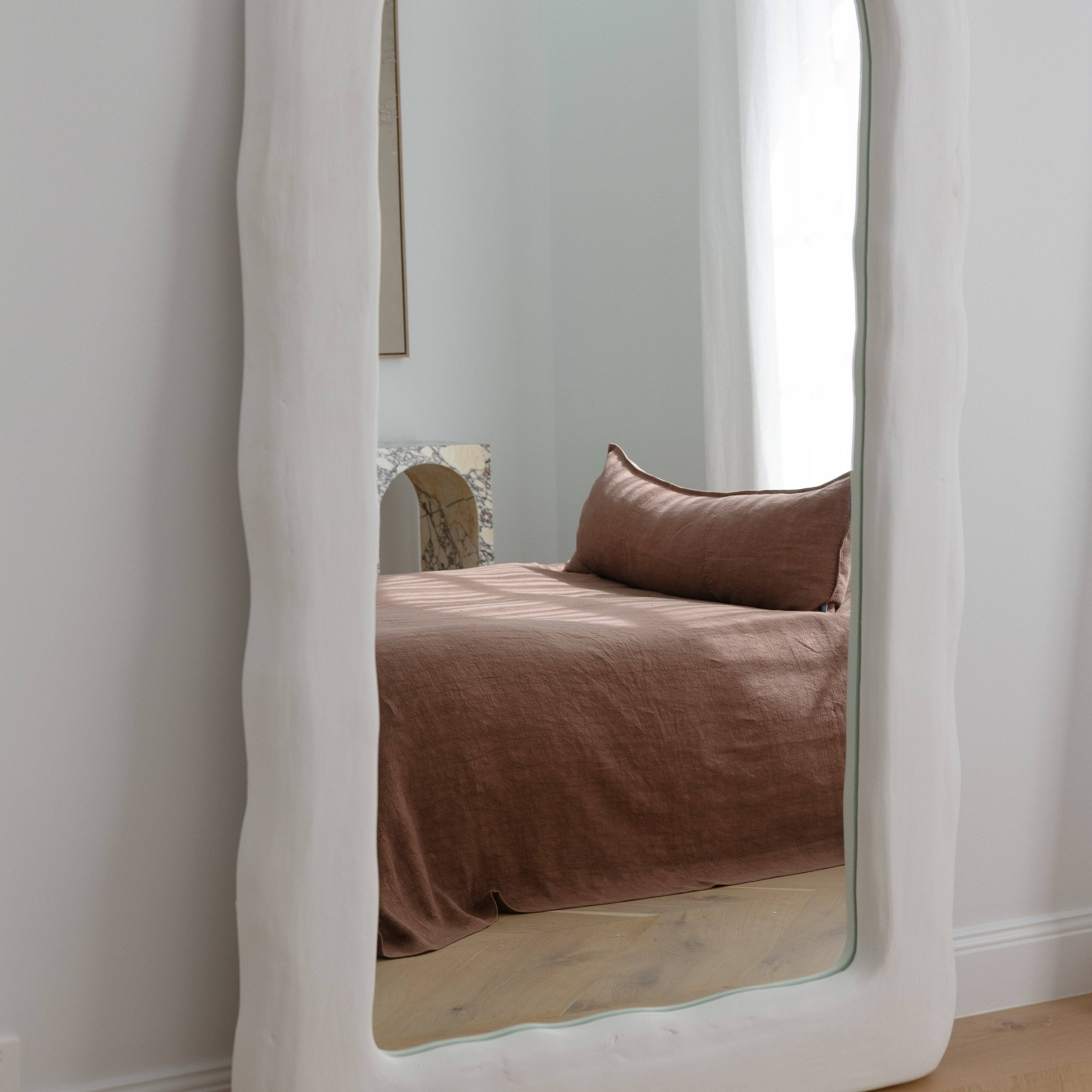 Argilla Copertura Letto in Lino Luca - Argilla in vendita all'ingrosso su Faire7