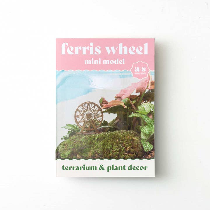 Another Studio – Großhandel Bastelset – Mini-Modell-Riesenrad, Terrariendekor aus Messing, Bastelset