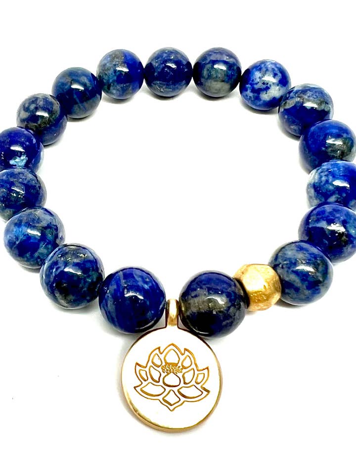 Lapislazuli-Armreif für den Großhandel von Stephanie Leigh Jewelry