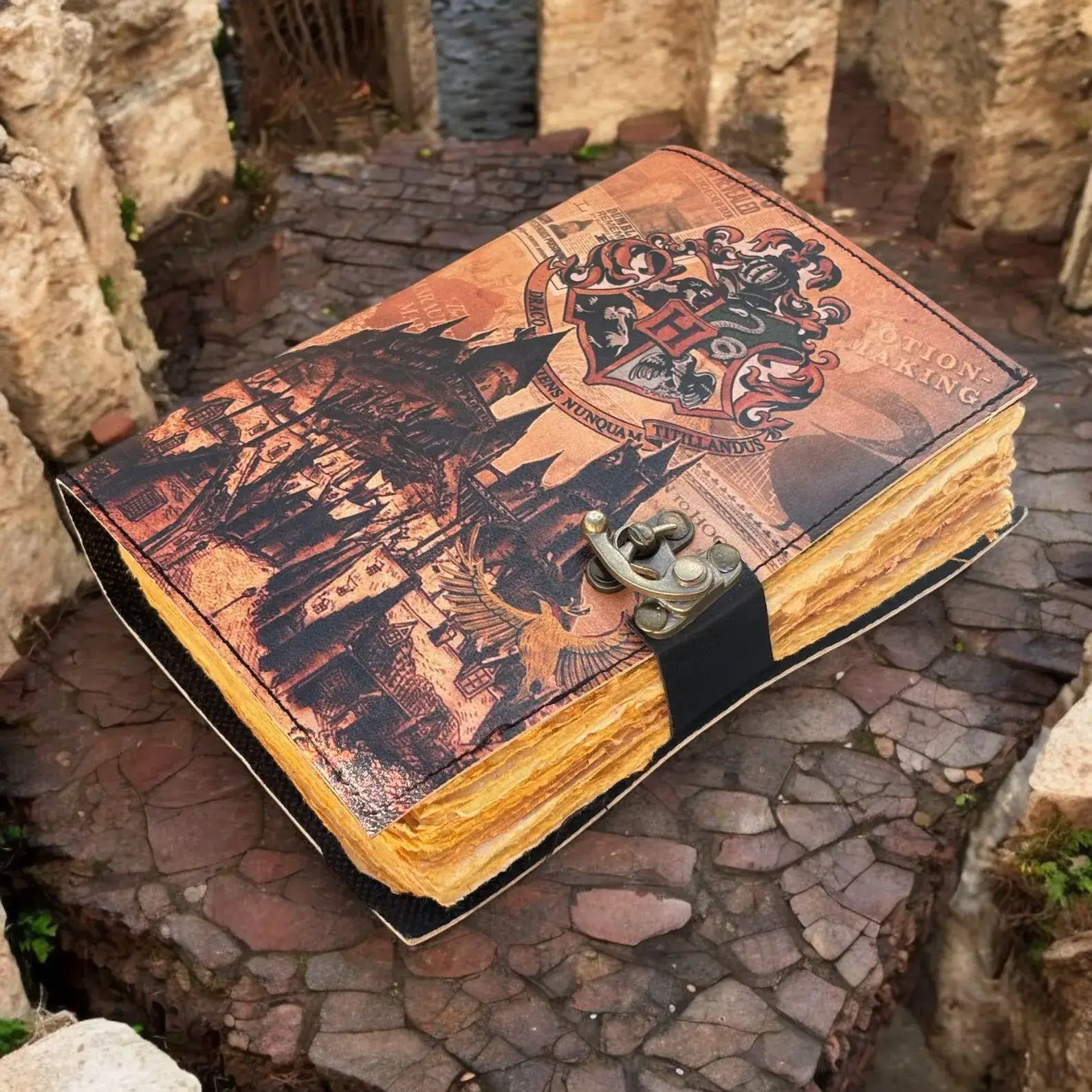 MNM HANDICRAFTS - Wholesale Journal/Diary - Harry Potter Leather Journal Blank Spell Book Book Of Wizard3