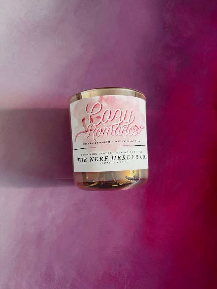 CANDLE | Cozy Romance (13 oz) for wholesale by The Nerf Herder Co.