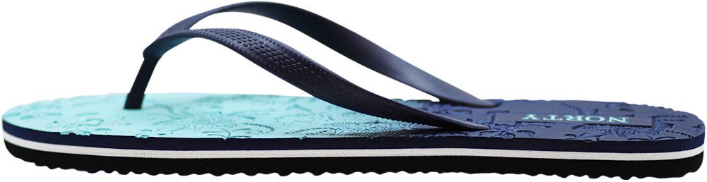 Eastern Off Price - Wholesale Flip Flops - Women's - Norty Women's Flip Flop Sandal 42201 Blue1