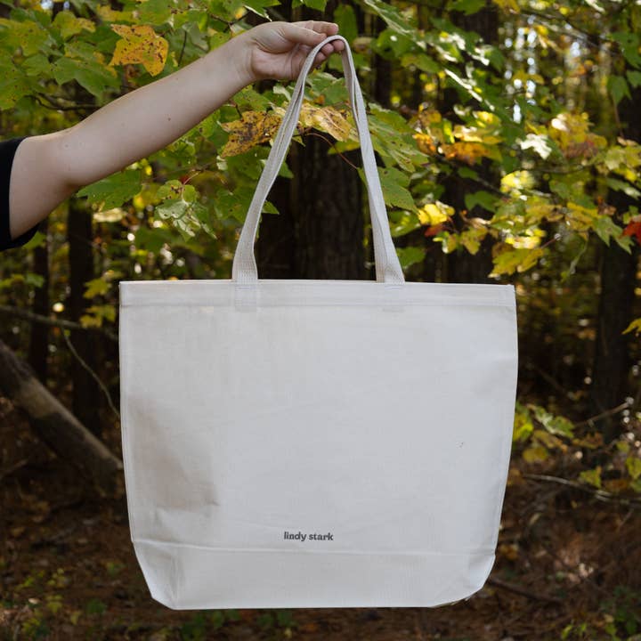 Lindy Stark Designs - Wholesale Tote Bag - Women's - North Carolina Jumbo Tote Bag | state inspired artwork