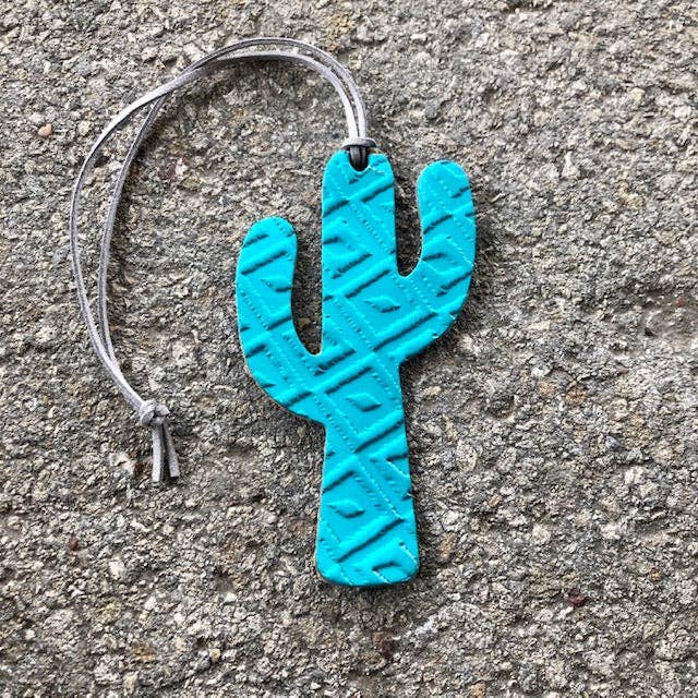 Callahan Leather Co. - Wholesale Car Freshener - Unisex - Aztec Cactus Air Flair2