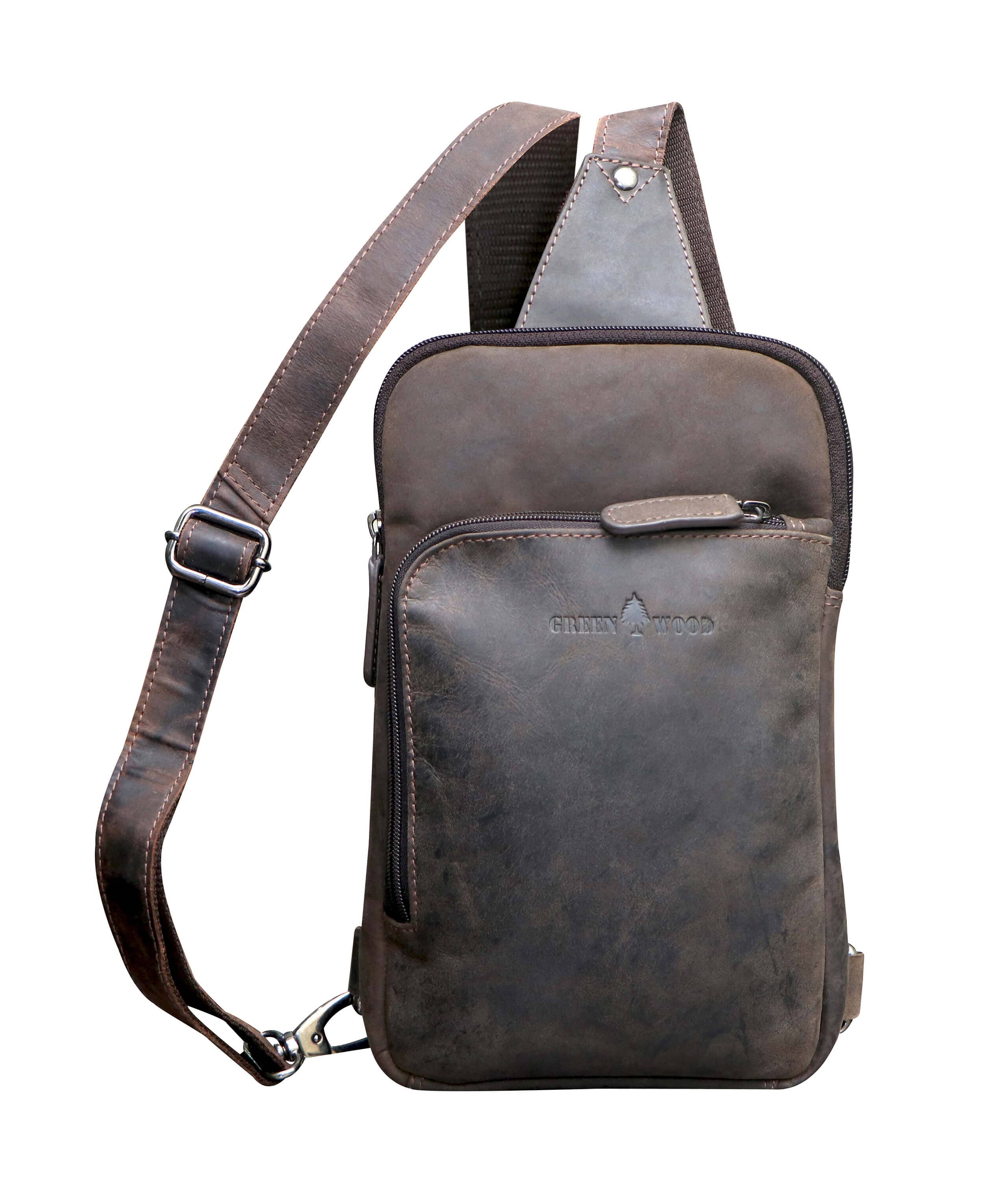 Greenwood - Wholesale Belt Bag - Unisex - Alex backpack shoulder bag women leather bicycle bag men6