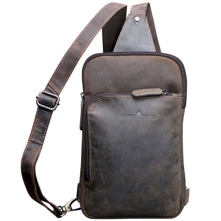 Greenwood - Wholesale Belt Bag - Unisex - Alex backpack shoulder bag women leather bicycle bag men6