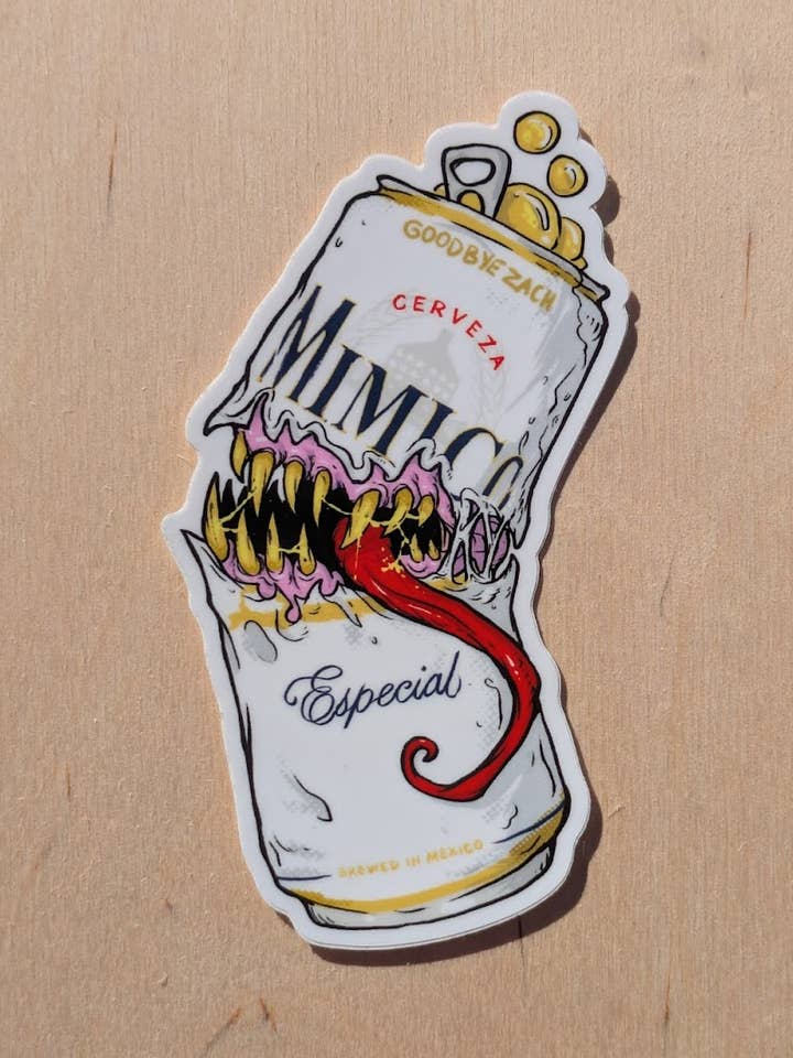 Mimico Beer | Vinyl Sticker | Food Monster for wholesale by Goodbye Zach