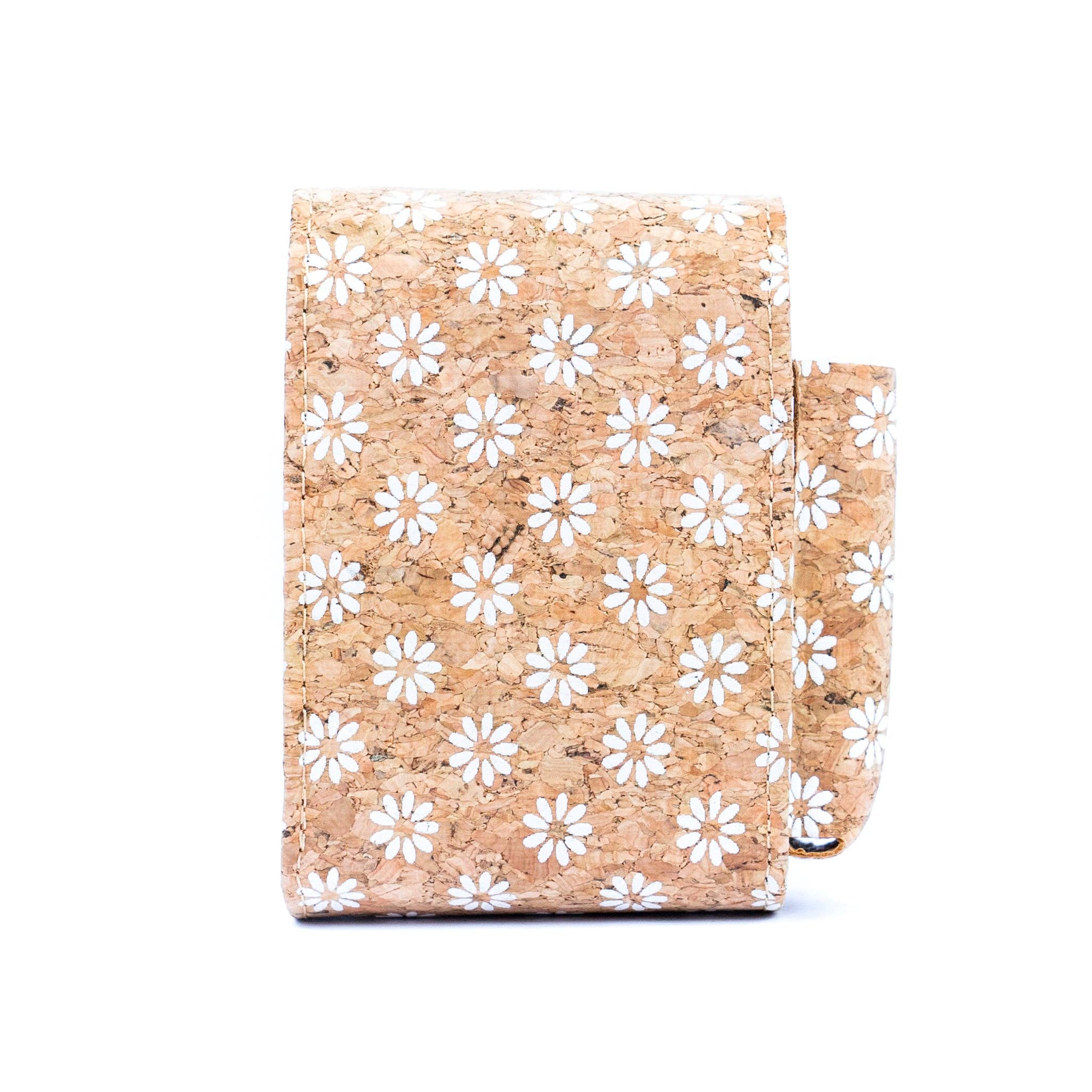 Meninas Bonitas Cork - Wholesale Cigarette Case - Floral Print Cork Cigarette and Lighter Holder BAGD-313A-MIX-6（6units）5
