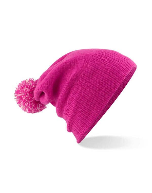 Logo Free Clothing – wholesale Beanie – Women's – Beechfield Snowstar® Beanie | Unisex | Two-Tone Pom-Pom | 25 Colours | One Size14