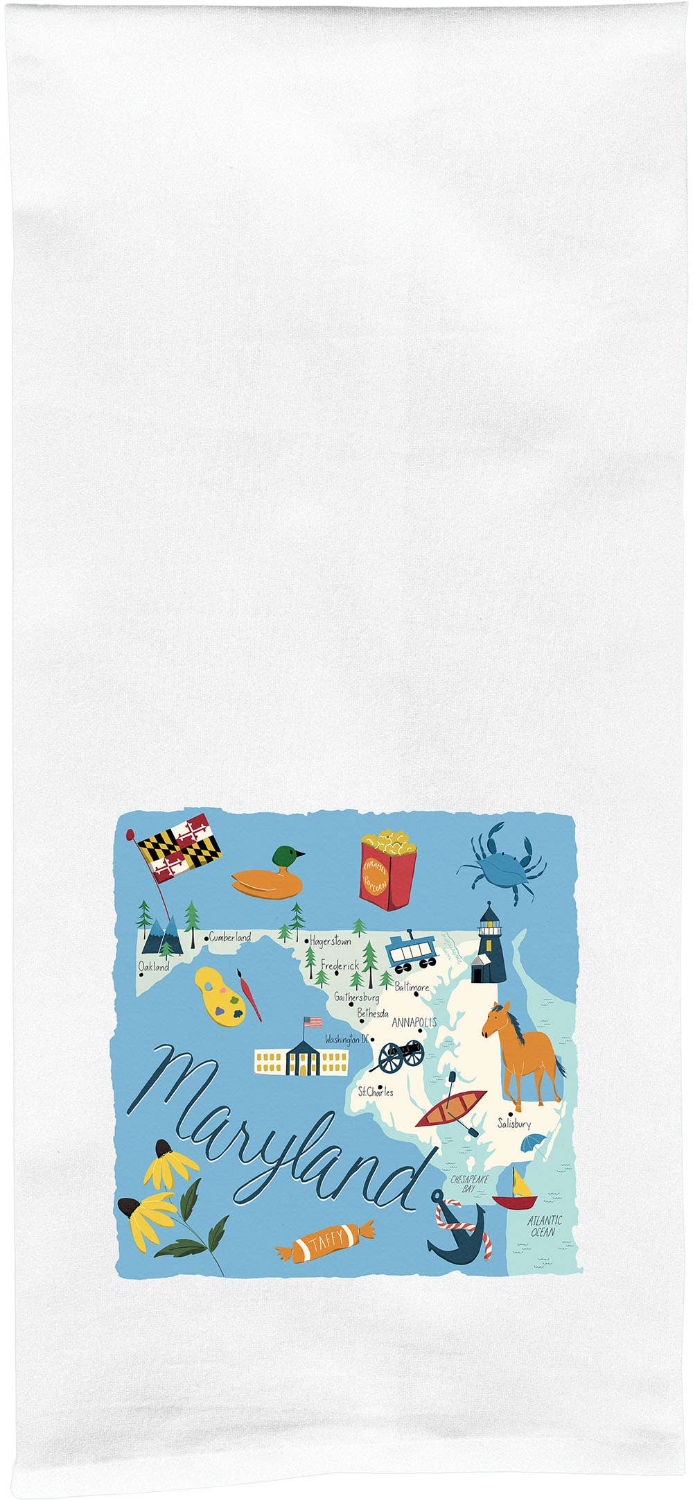 Works of Heart - Wholesale Tea Towel - Home State Home Tea Towels19