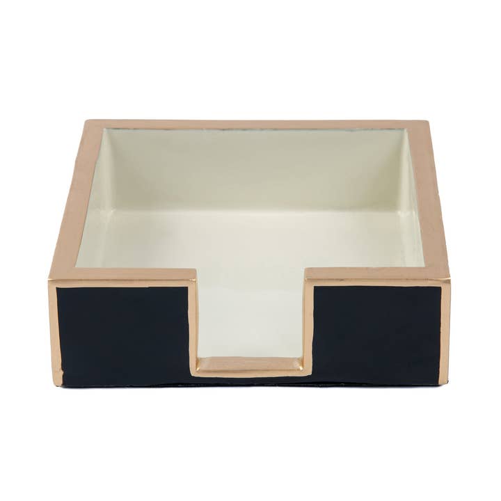 Gracie Enameled Color Block Amelia Cocktail Tray for wholesale by Jaye's Studio