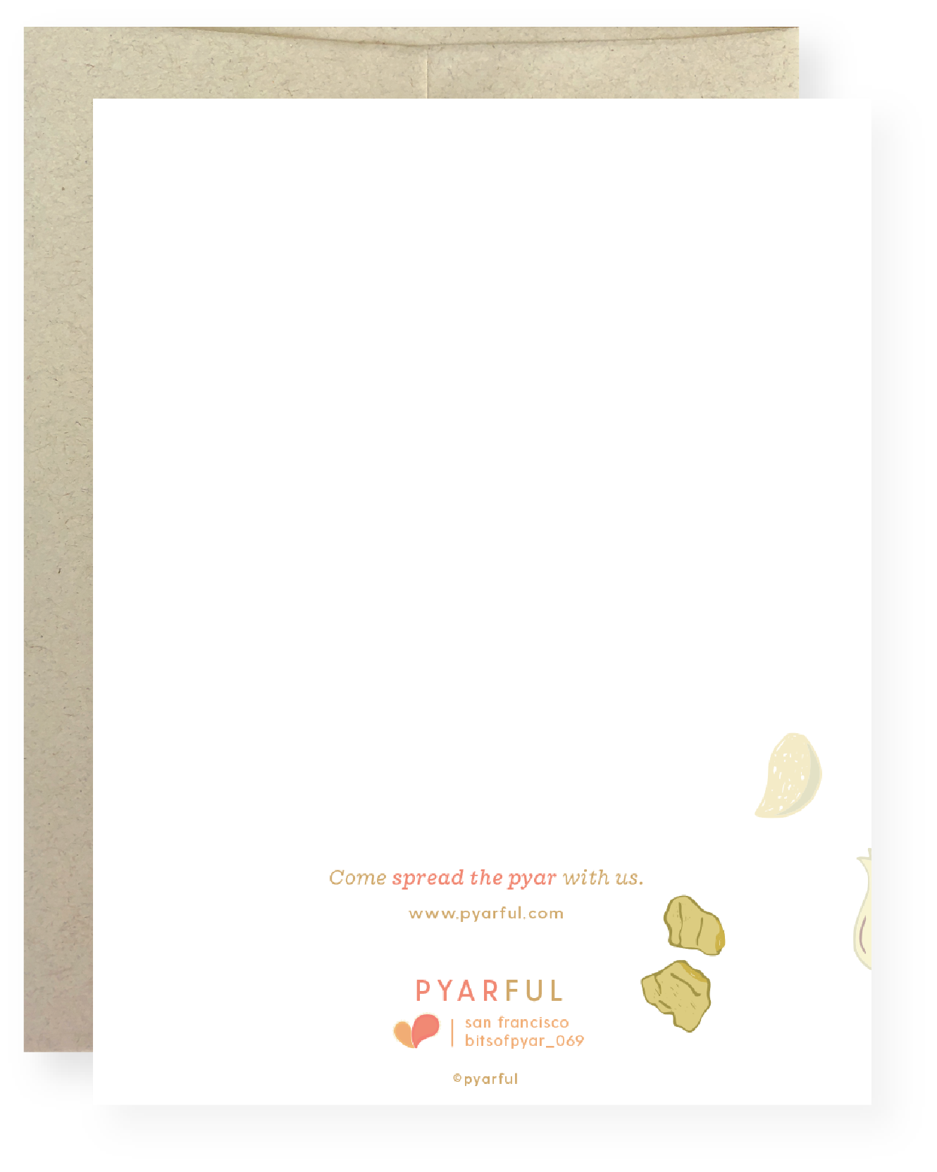 Pyarful - Wholesale Everyday Greeting Card - Ginger Garlic Paste1