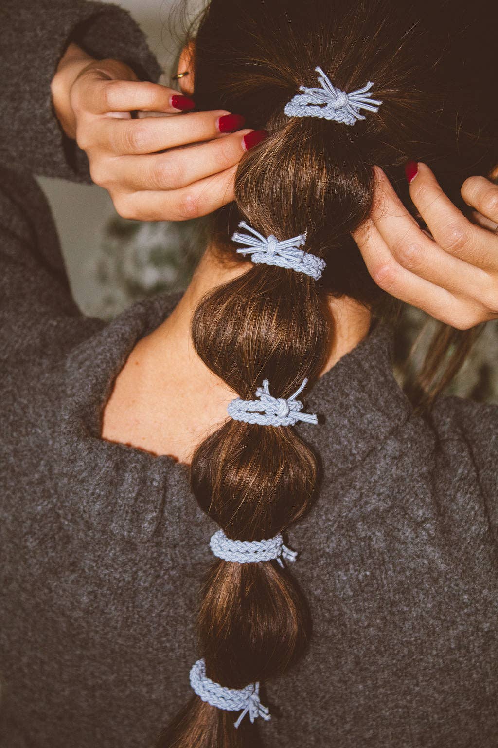 Shop Andi - Wholesale Hair Tie - Rustic Braided Hair Ties 5-pack6