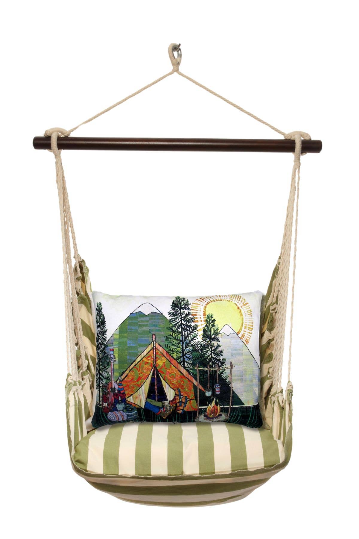 Magnolia Casual - Wholesale Swing Set - Hammock Swing 4-Piece Set indoor / outdoor - Summer Palms16