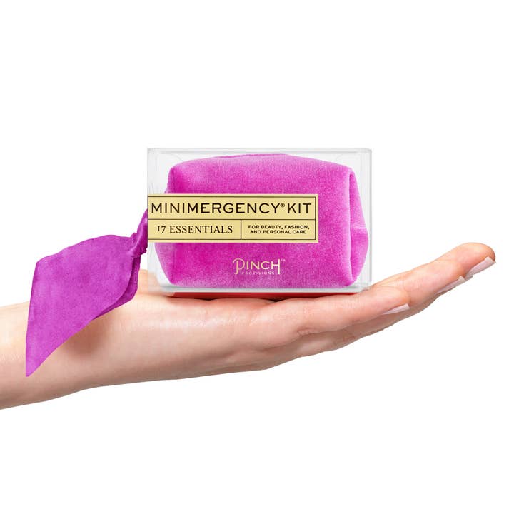 Pinch Provisions - Vente Pochette – femme - Kit de Minimergency Foulard en velours32