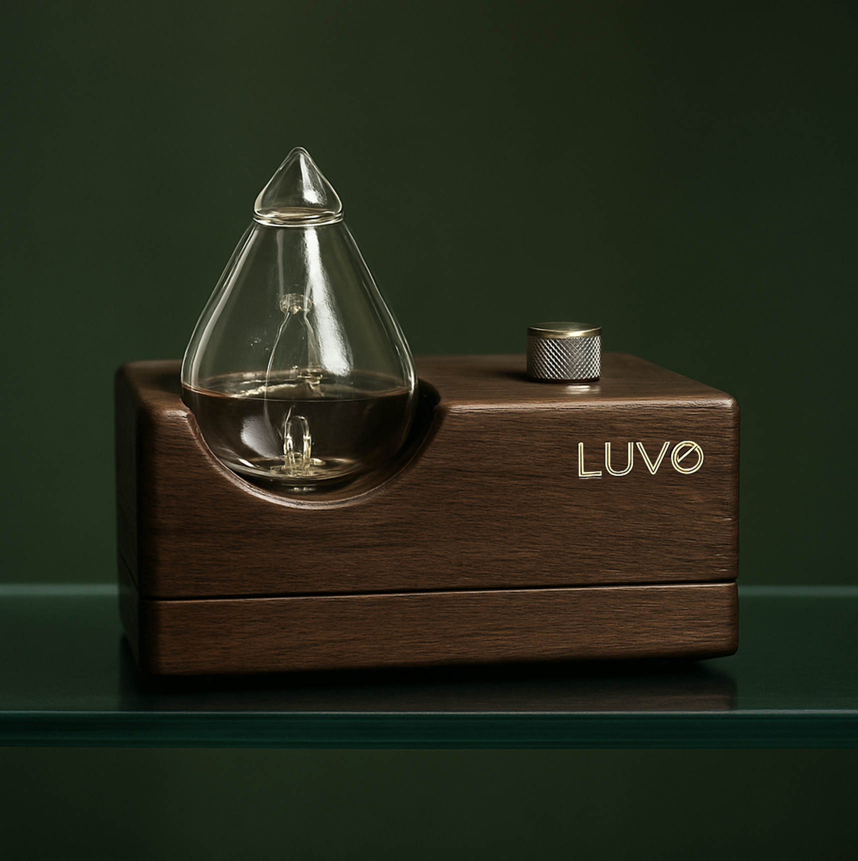LUVO Parfums – difusor elétrico por atacado – Difusor Nebulizador Sem Fios Walnut2