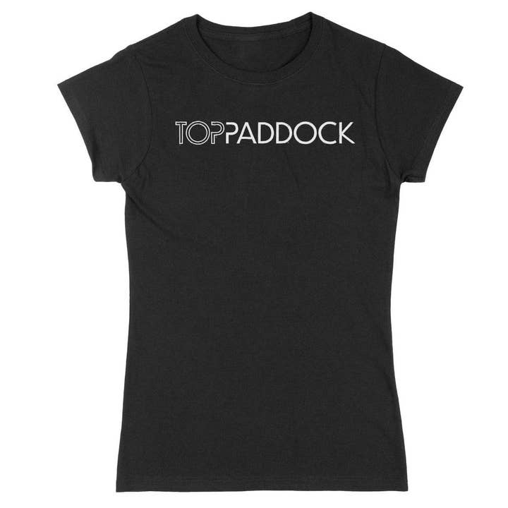 Black Top Paddock Tee for wholesale on Faire