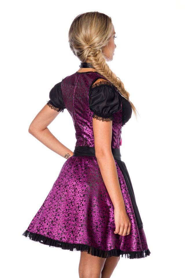 atixo GmbH - Vendita all'ingrosso Costume di carnevale - Donna - Dirndl premium con camicetta e grembiule24