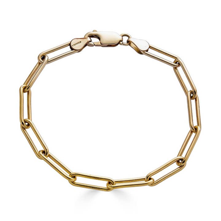 Pulsera de cadena con clip en negrita para venta al por mayor de NUNCHI