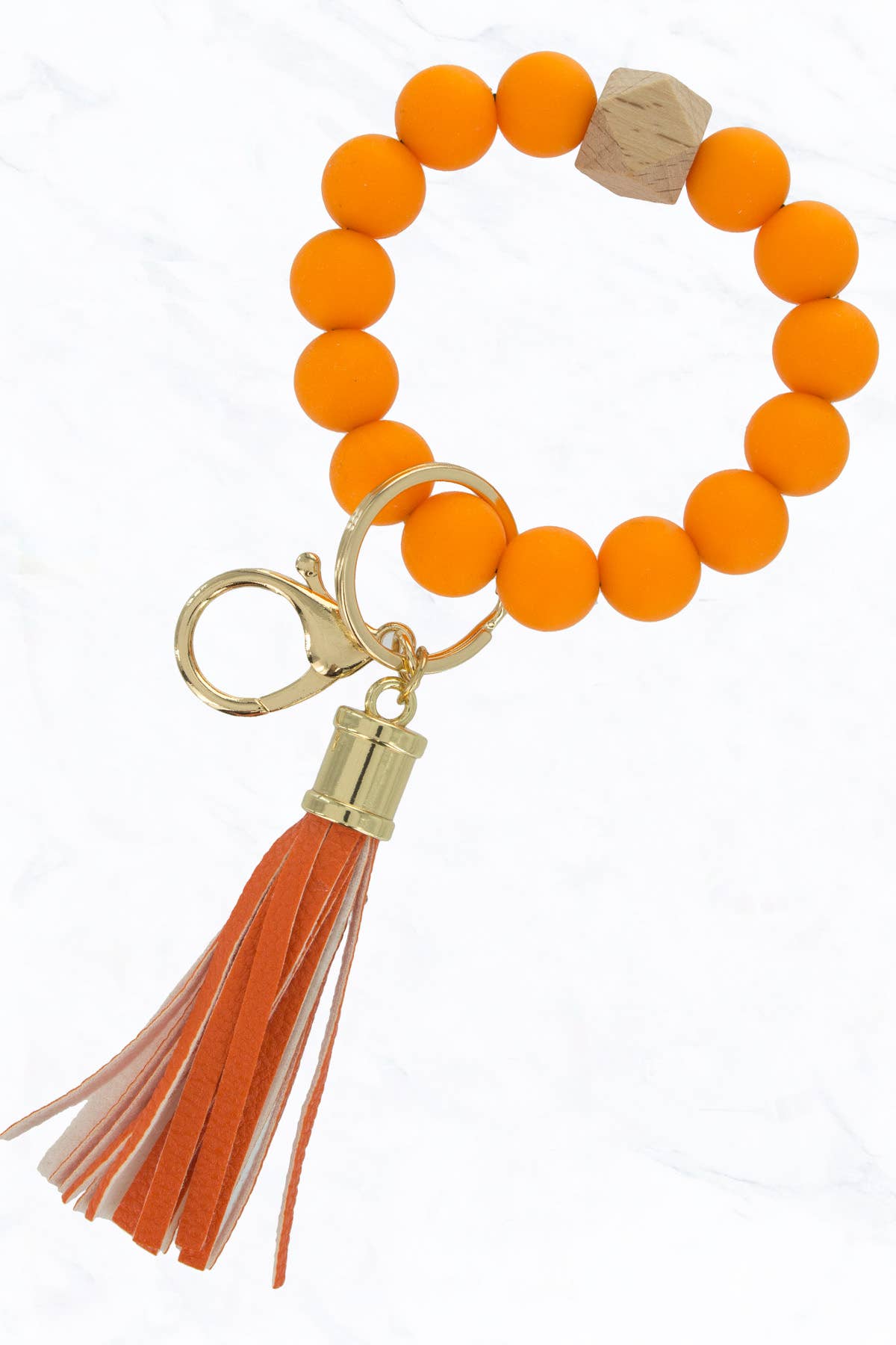 Suzie Q USA - Vente Porte-clés – femme - Porte-clés anneau avec perles en silicone colorées30