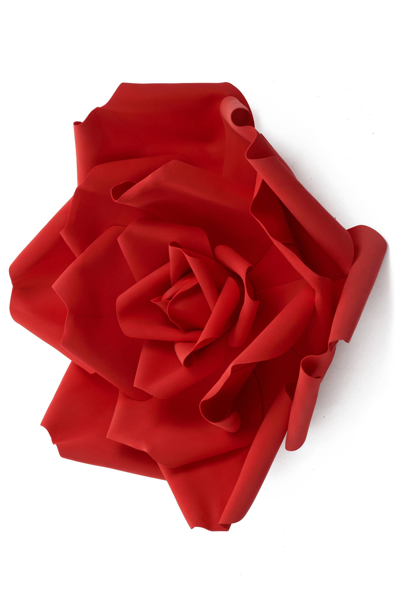 Studio Specialties - Wholesale Artificial Flowers - ROSE HEAD 27"D RED0