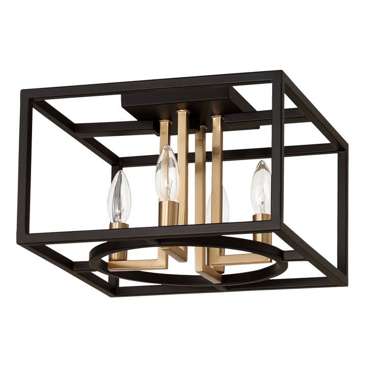 Mundazo - 4 Light Open Frame Ceiling Light for wholesale by EGLO
