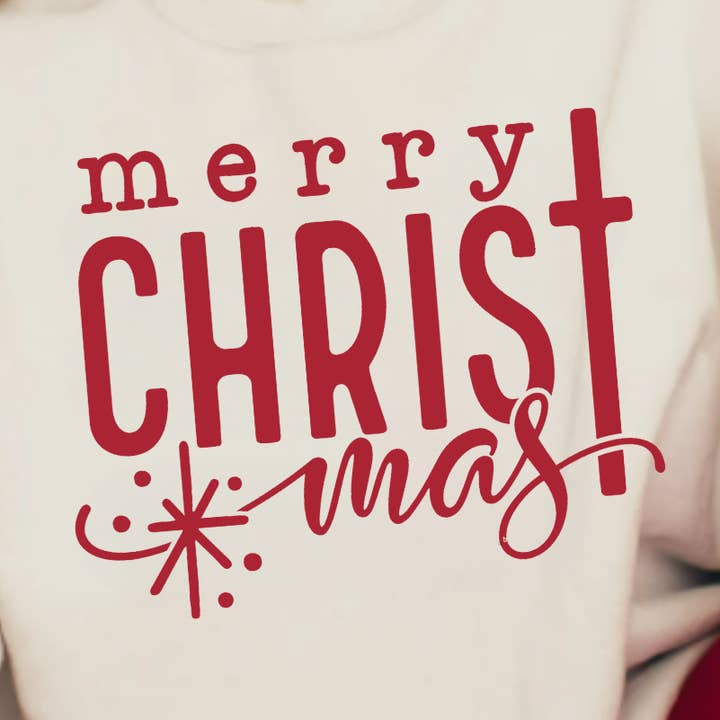 TEELUX – wholesale Sublimatöverföring – (skjorta ingår ej) God Jul i RÖTT - Screentryck Transfer0