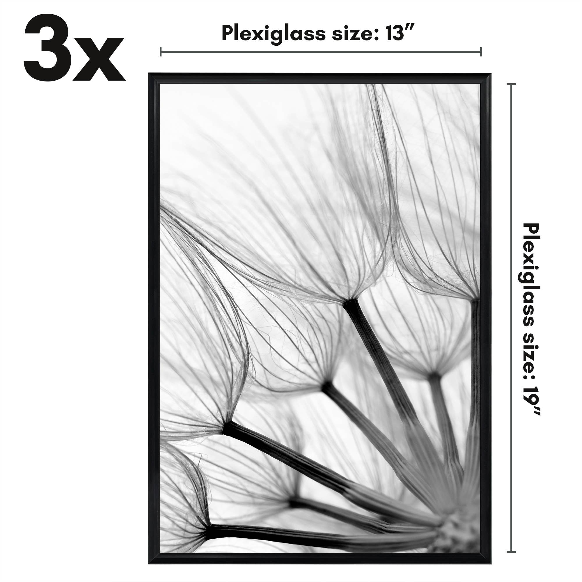 Americanflat - Wholesale Picture Frame - 3 Pack Lightweight Poster Frames16