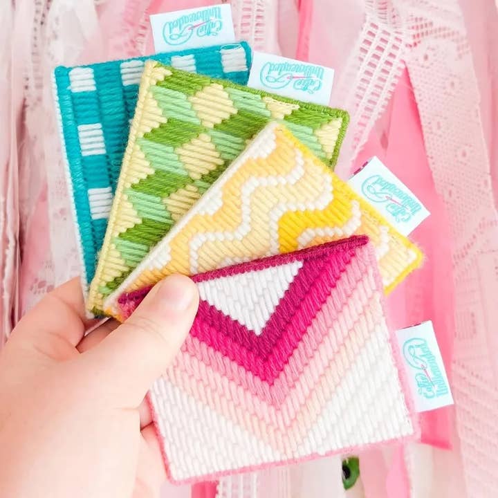 Catie Unthreaded - Wholesale Wallet - Women's - Bargello Card Wallets1