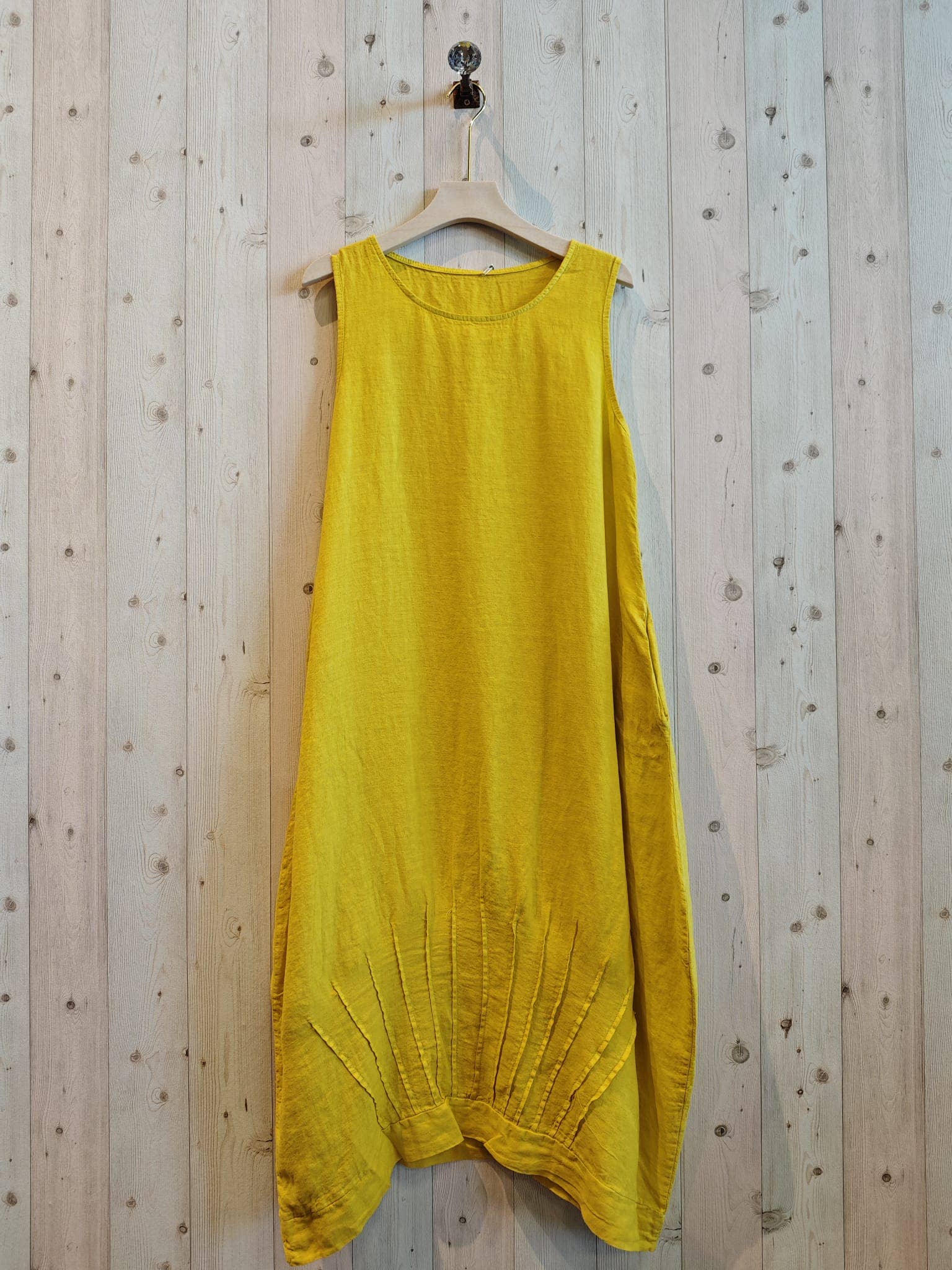 Linen & More - Wholesale Dress - Women's - REF 17967 100% LINEN BALLOON-SHAPED DRESS3