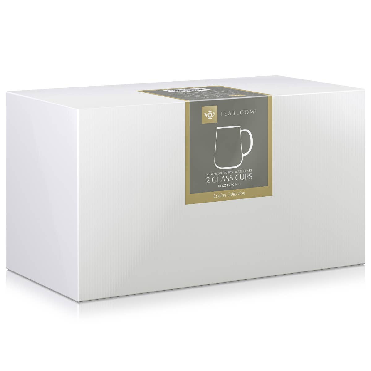 Teabloom - Wholesale Coffee/Tea Cup - Teabloom Ceylon Glass Teacups7