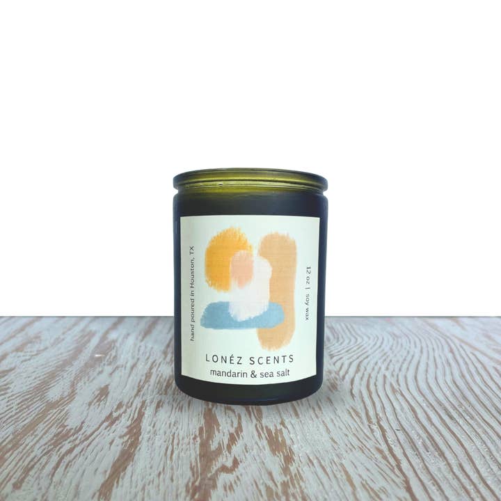 Lonéz Scents – Engroshandel Glaslys – MANDARIN & HAVSALT