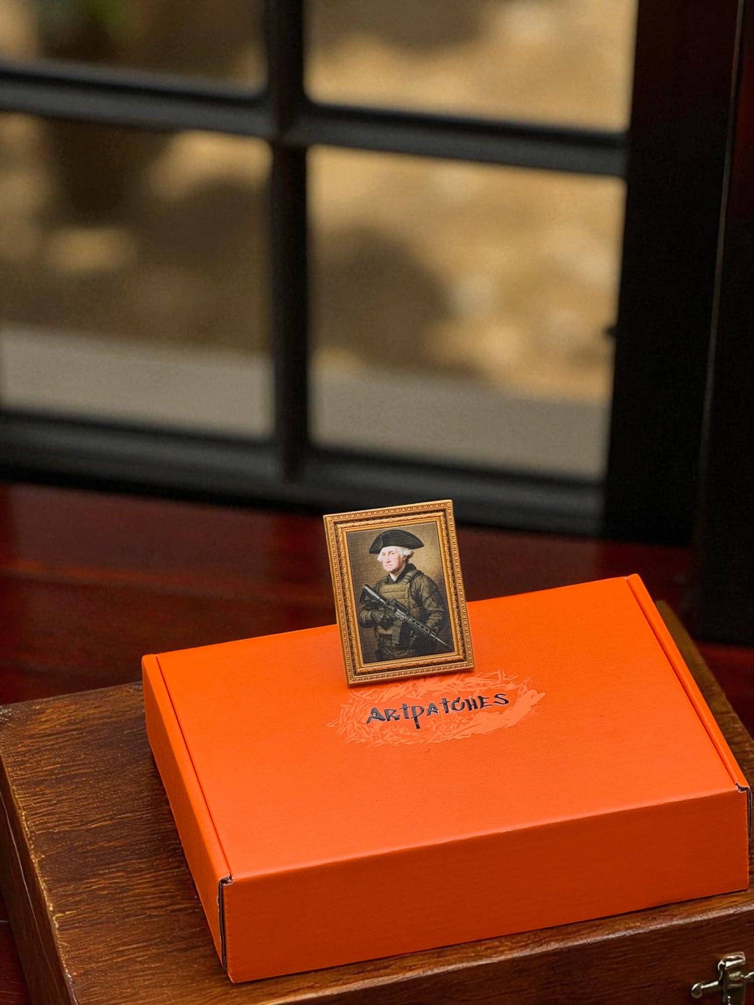 ARTPATCHES - Venta al por mayor Parches - Parche Táctico de PVC de George Washington – Parche Histórico de Moral3