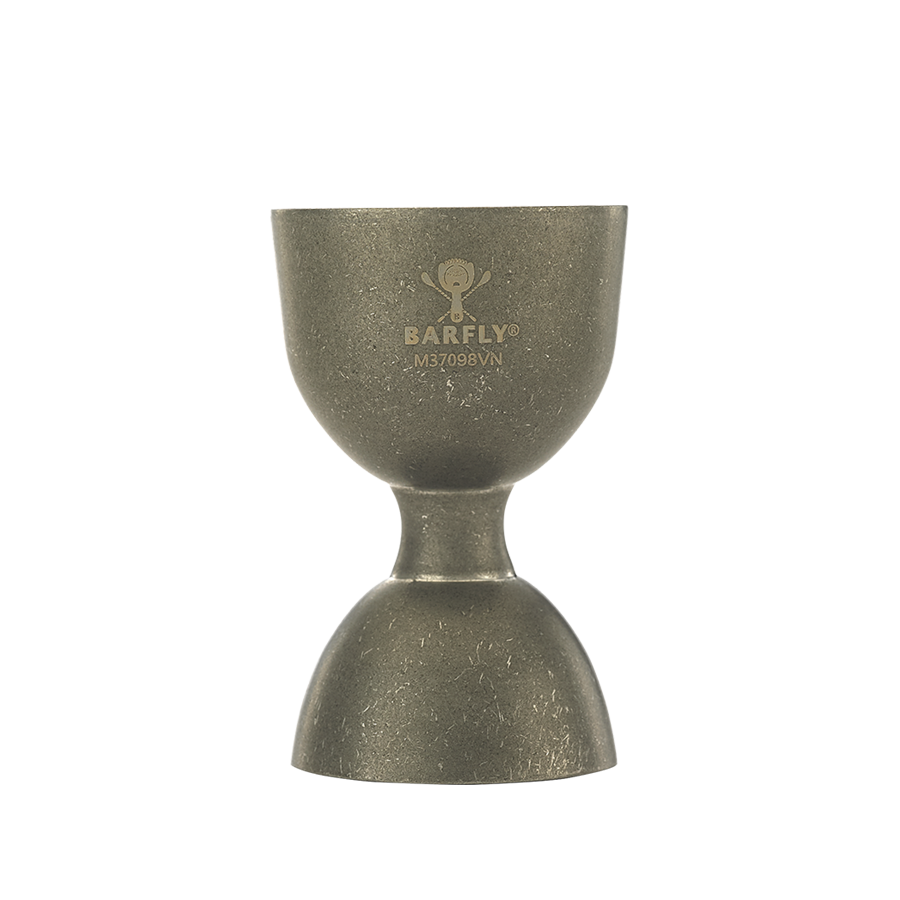 Barfly Mixology Gear & Mercer Culinary - Wholesale Jigger - Barfly M37098VN Heavy-Duty Straight Rim Bell Jigger, 25 ml x0