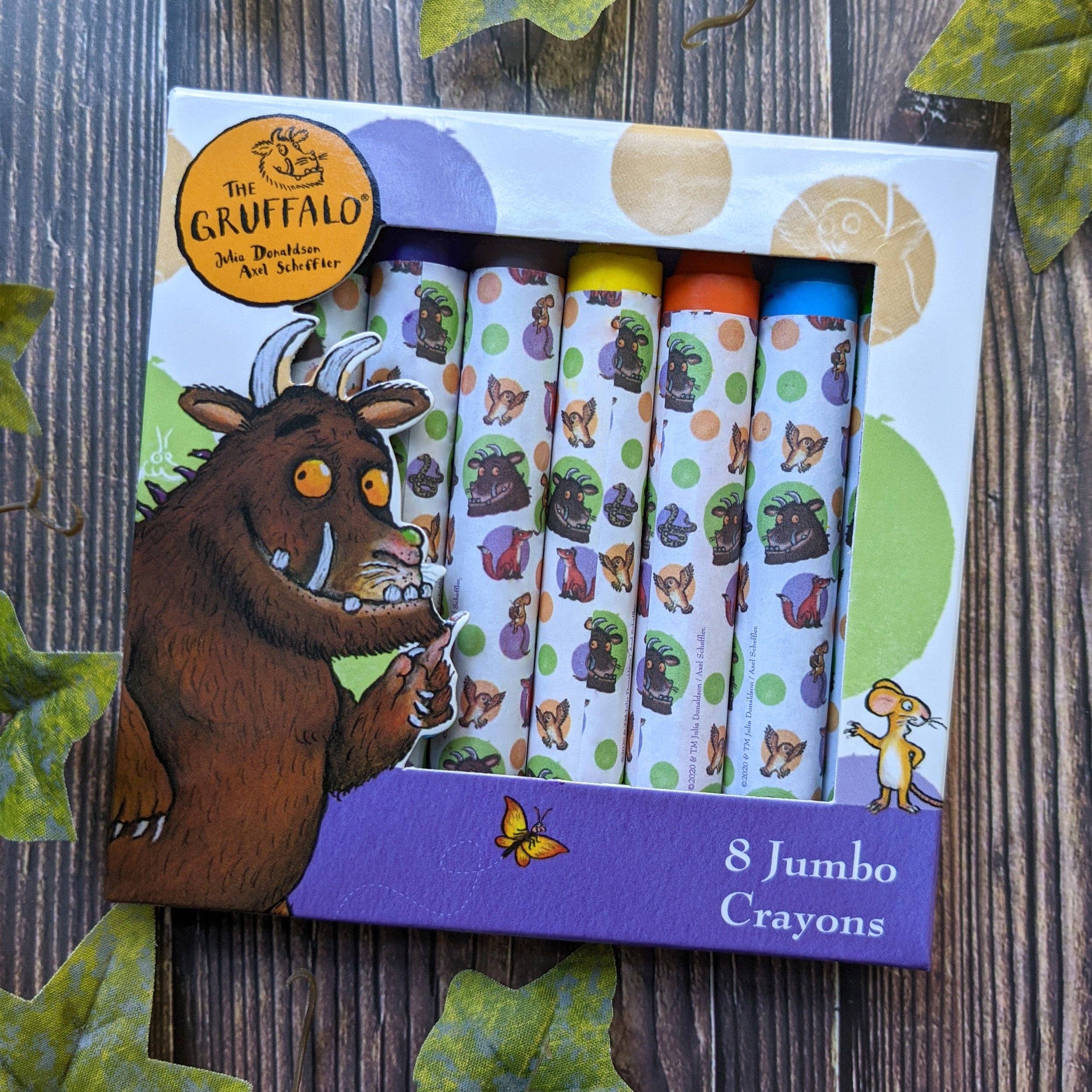 Robert Frederick Ltd - Wholesale Crayons - Kids & Baby - The Gruffalo Set of 8 Jumbo Crayons4