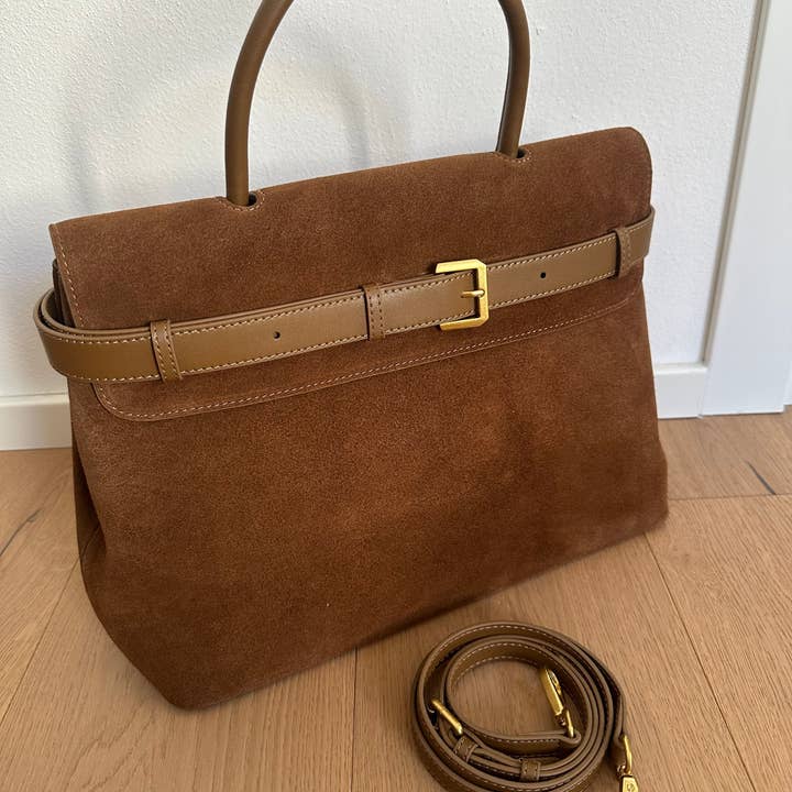 Zhade - Wholesale Top Handle Bag - Women's - PRISCILLA - suede13