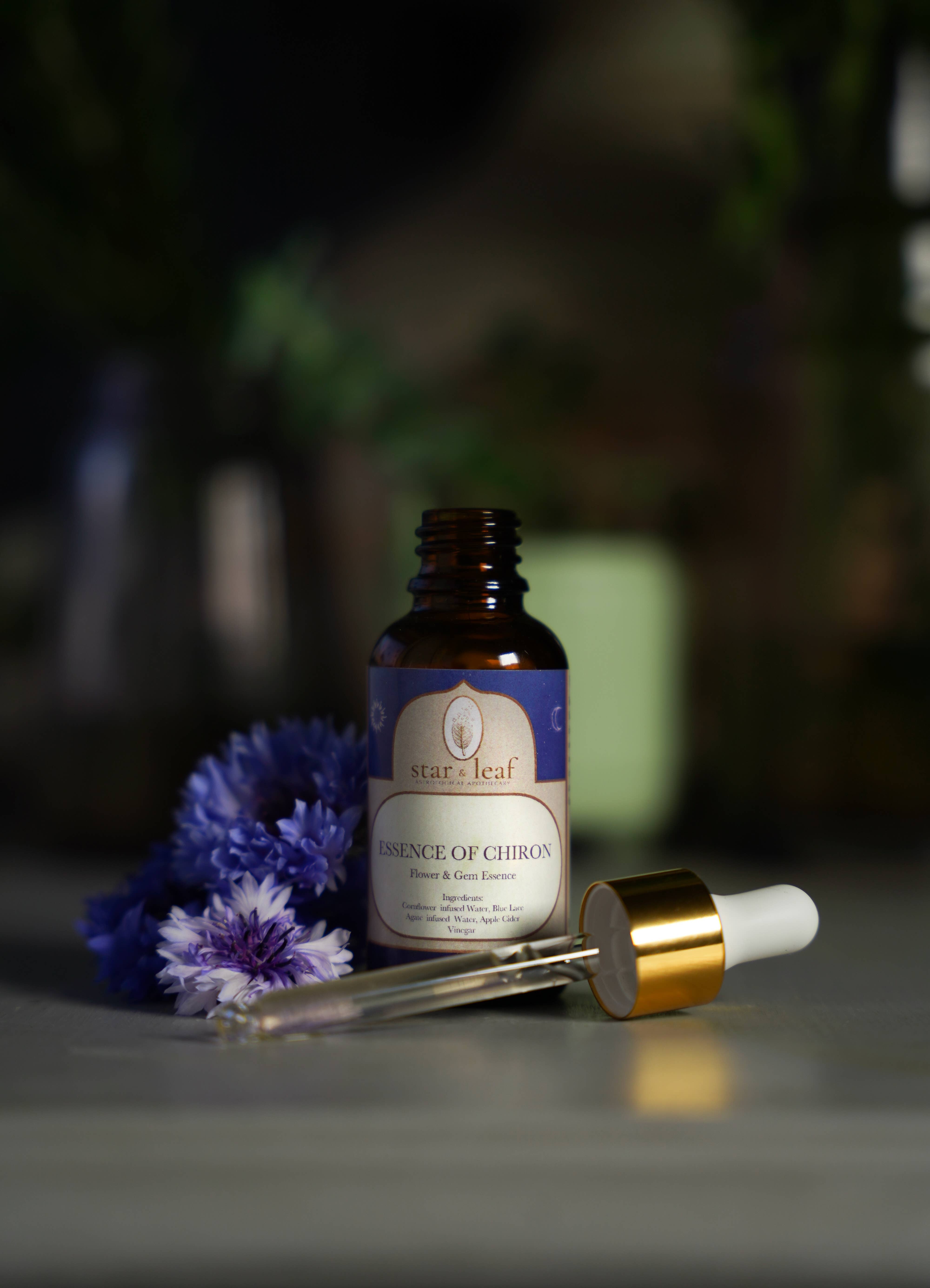 Star & Leaf Astrological Apothecary – Engroshandel Æterisk olie – Essensen af Chiron: Blomst & perle essens