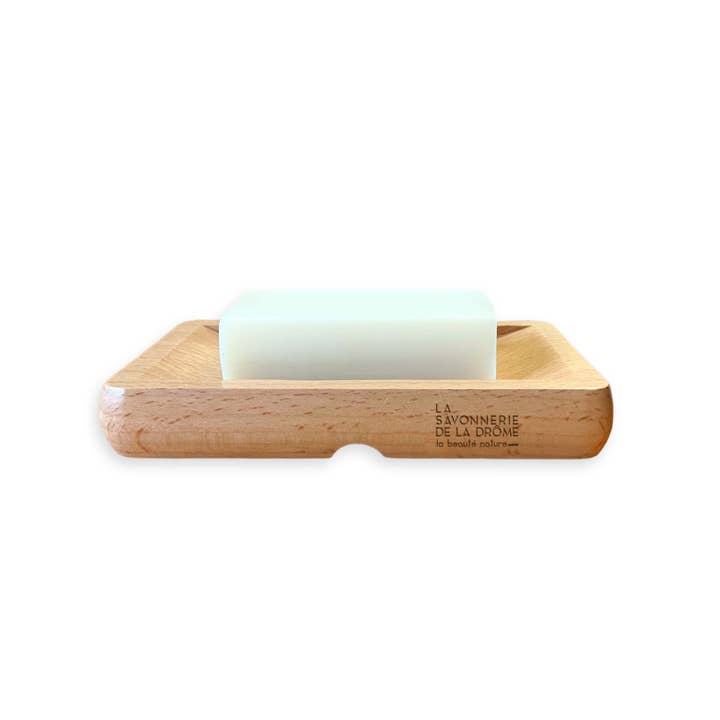 La Savonnerie de la Drôme – Großhandel Badeseifenschale – Seifenschale "Holz"