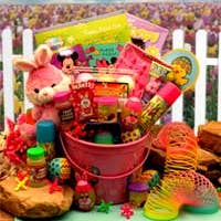 Gift Basket Drop Shipping - Vente Panier garni - Sceau de Pâques Little Pinkie Bunnies