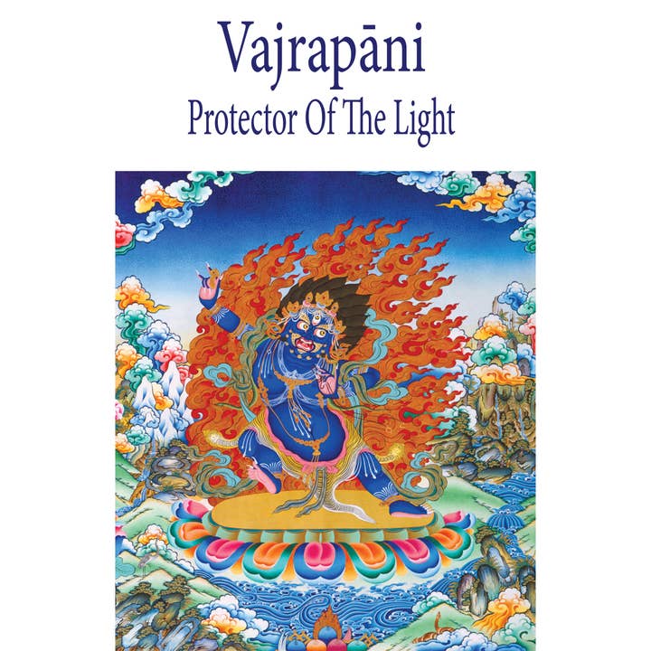 Vajrapani - Carte de voeux mystique pour la vente par Magnet To Success