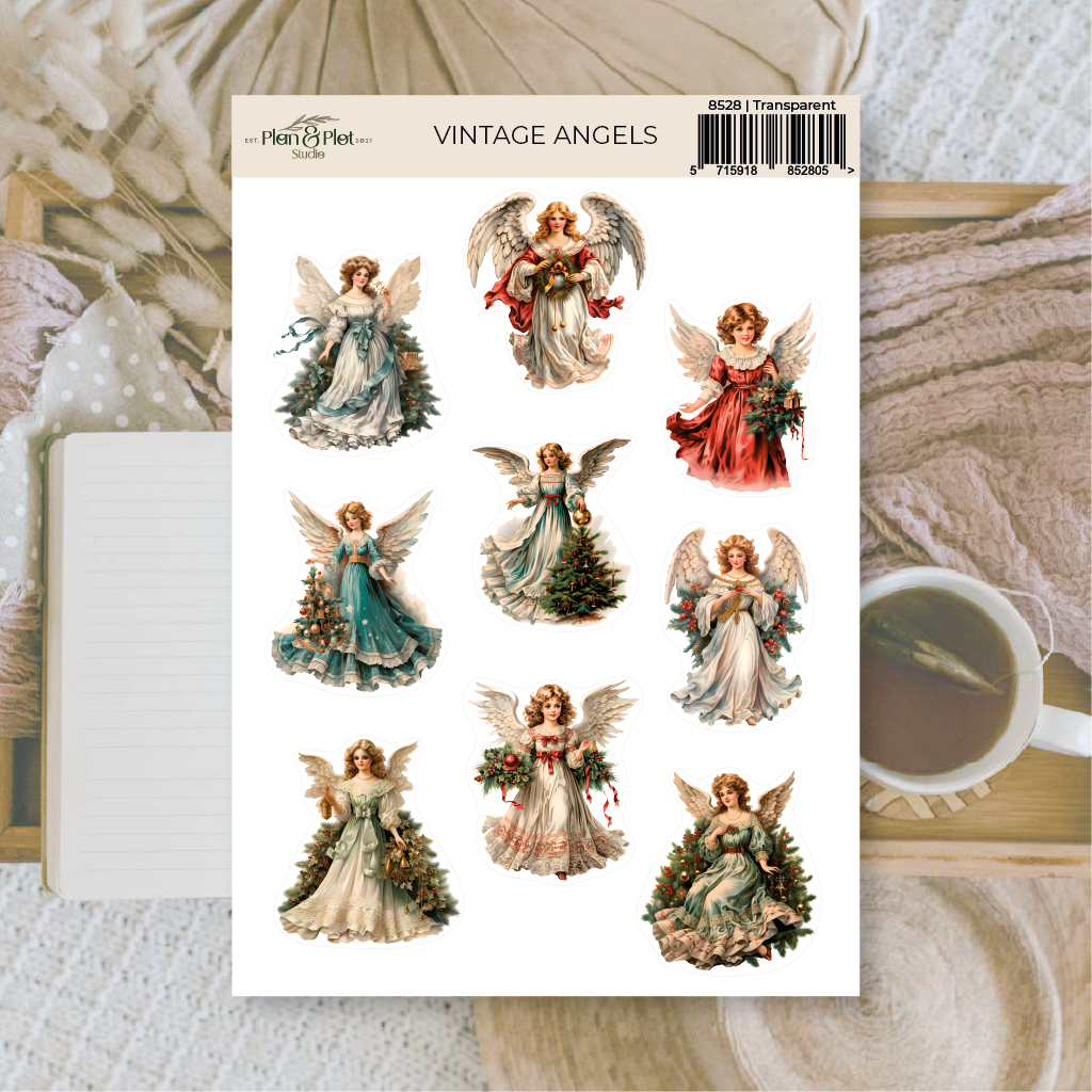 Plan & Plot Studio - Wholesale Sticker - Vintage Angels | Stickers0