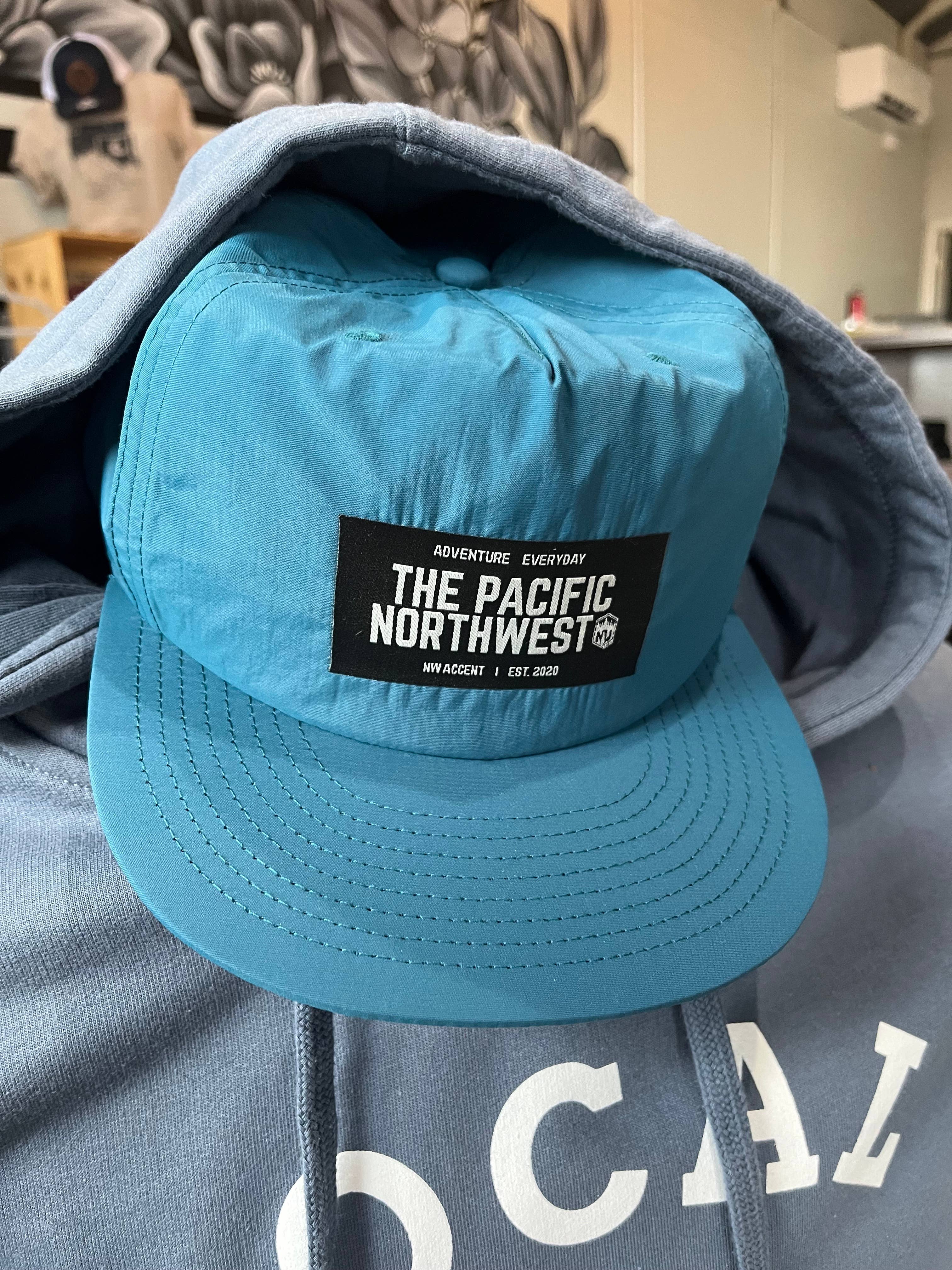 NW Accent - Wholesale Flat Brim Cap - Unisex - Pacific Breeze Snapback3