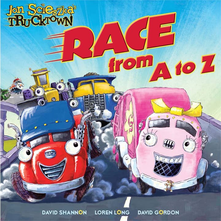 Race from A to Z by Jon Scieszka for wholesale by Simon & Schuster