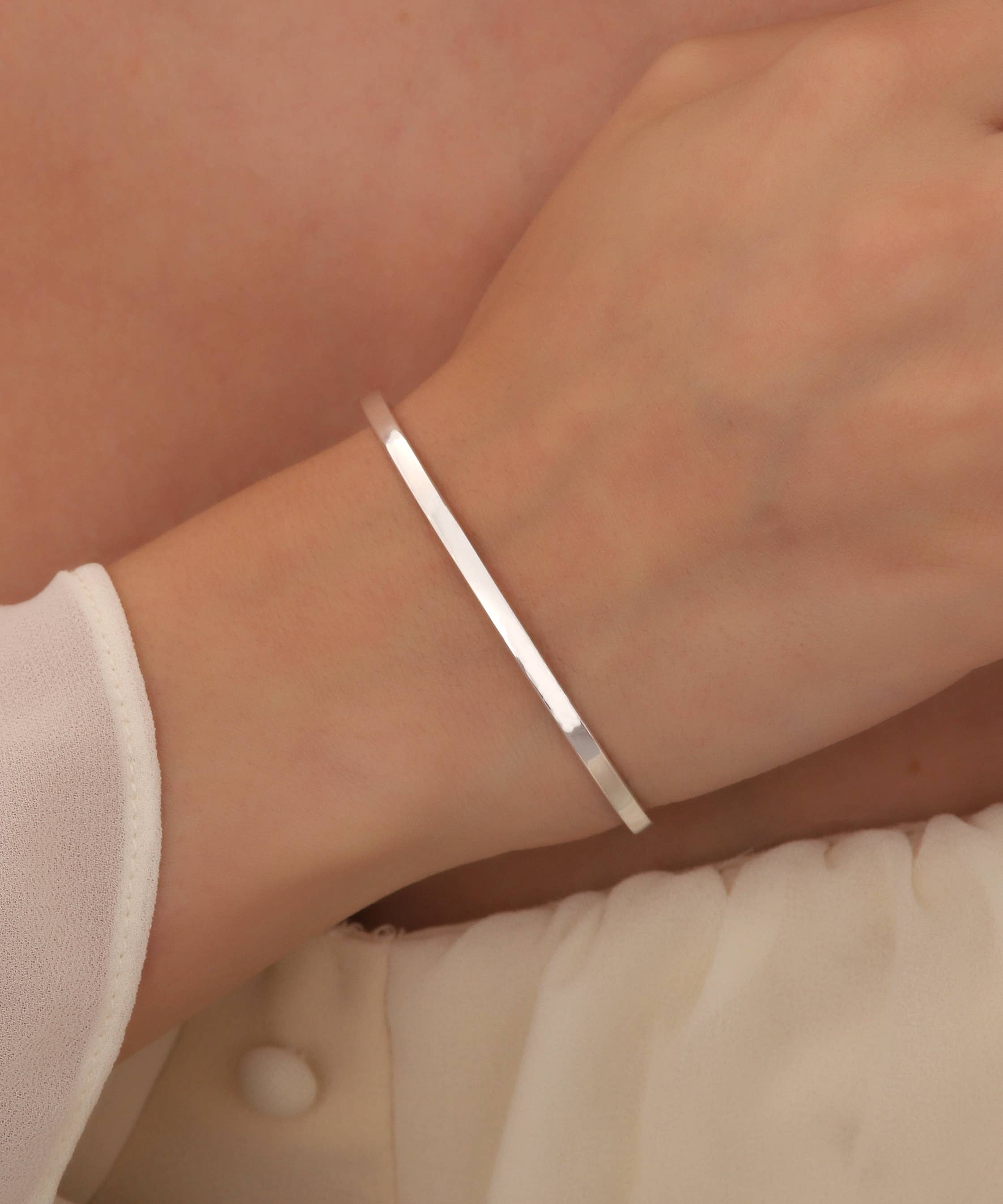 AVENS - Wholesale Bangle Bracelet - 925 Silver Bungle Adjustable Bracelet