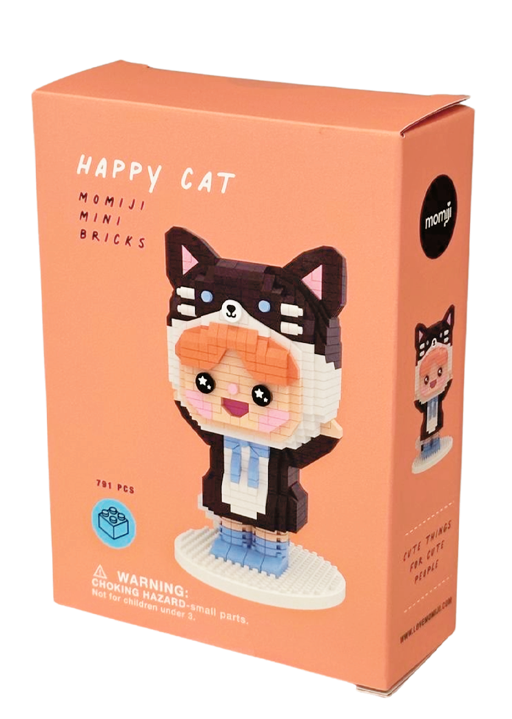 Momiji - Vente Kit de construction de jouet – enfant - Mini-briques Happy Cat2
